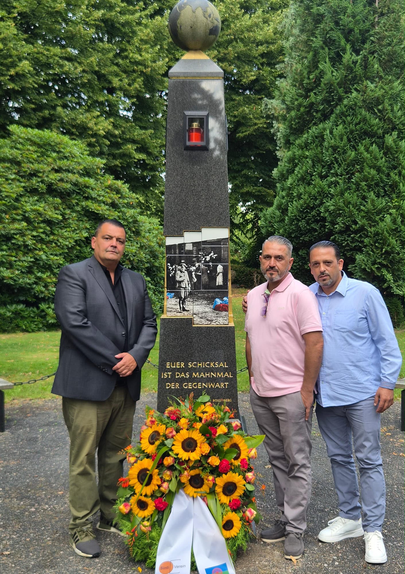 Gedenken am Europäischen Holocaust-Gedenktag für Sinti und Roma - Bild 1